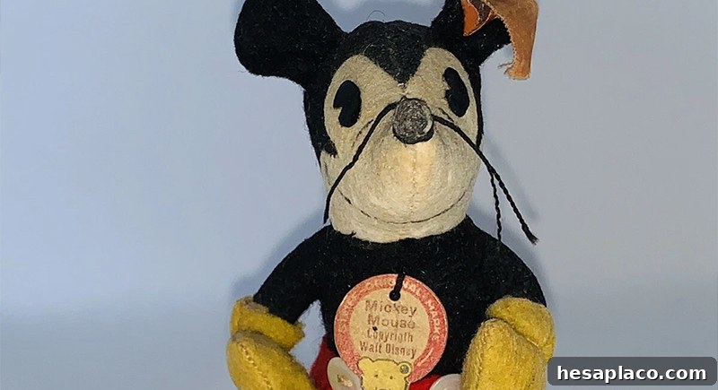 Steiff Mickey Mouse plush
