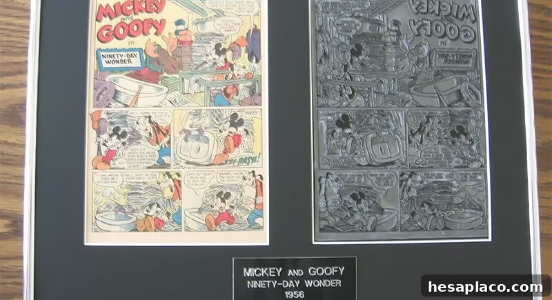 Mickey Mouse & Goofy comic