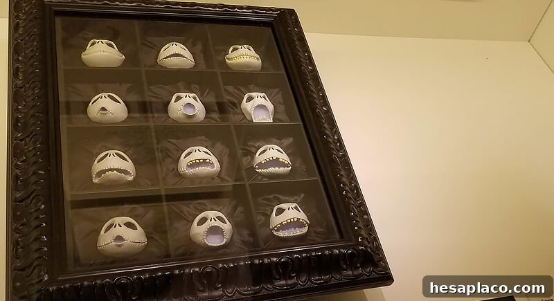 Jack Skellington heads