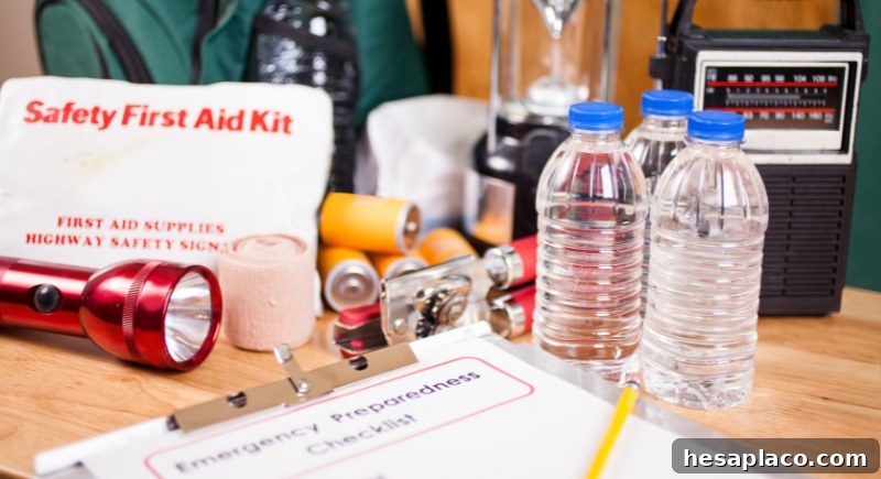 Emergency Supplies Storage