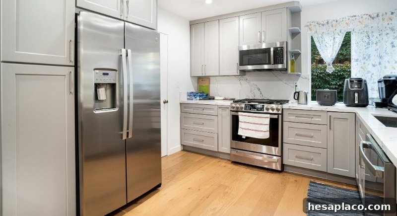 Kitchen Size and Appliances