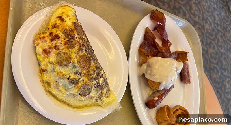 Character breakfast comparison