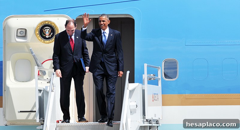 Air Force One at rest