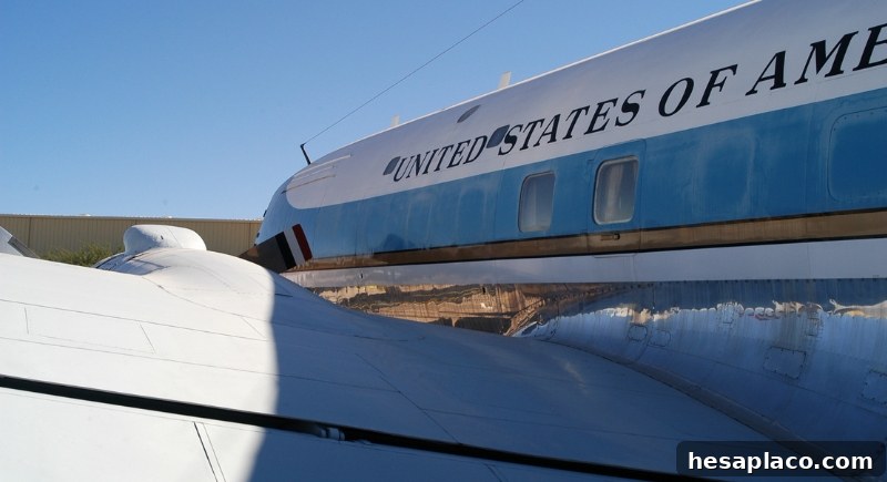 Air Force One boarding