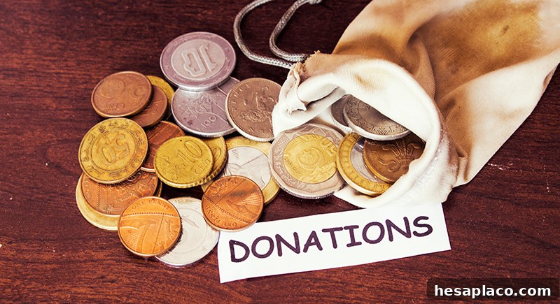 Volunteering at a food bank
