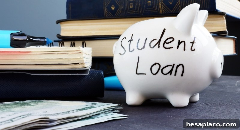 Student loans paperwork