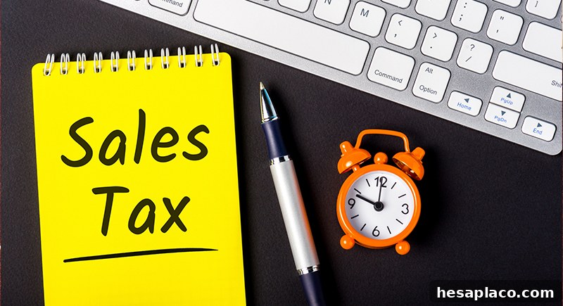 Sales tax receipt