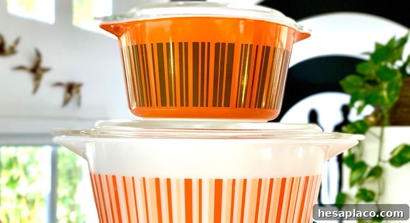 Barcode Pyrex pattern non-blue