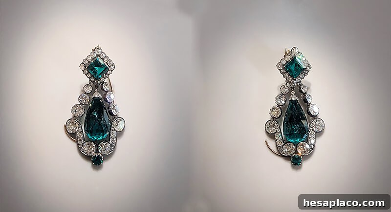 Marie-Louise's Emerald Earrings