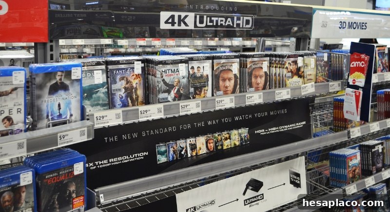 DVDs and Blu-Rays
