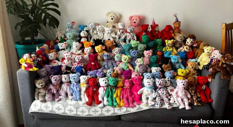Assortment of Beanie Babies