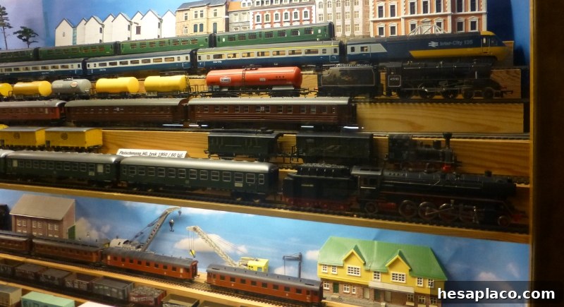Model train set