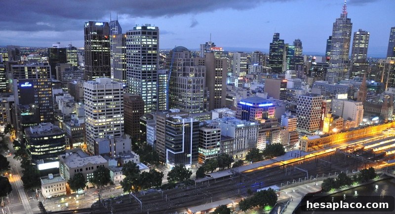 Melbourne skyline