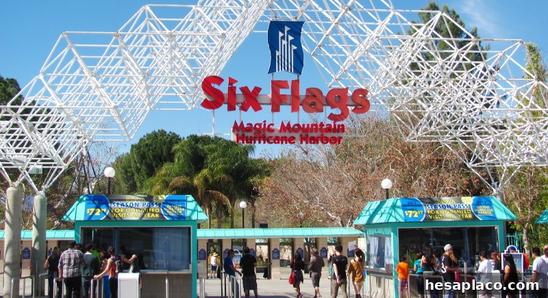 Six Flags amusement park