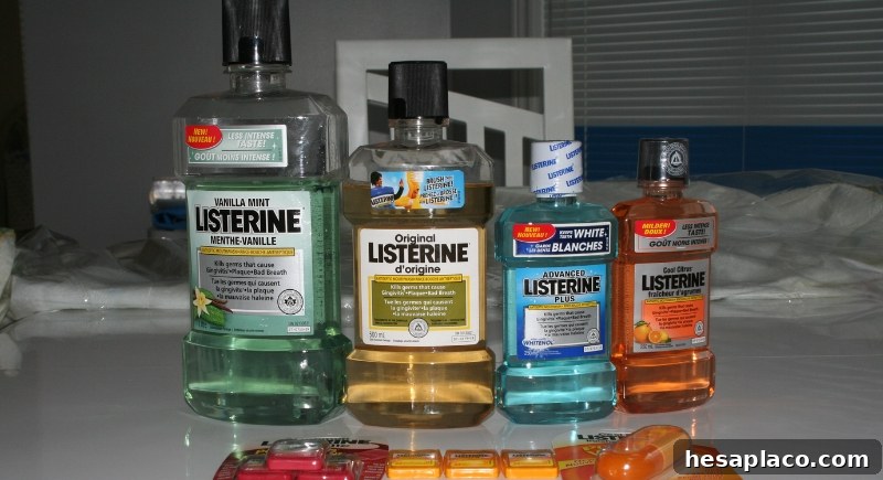Bottle of Listerine