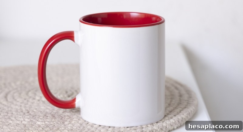 Misspelled coffee mug