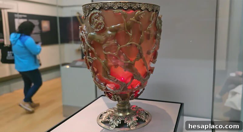 Lycurgus Cup color change