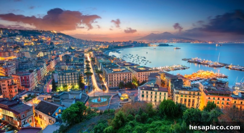 Naples coastline