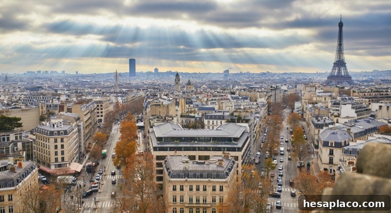Paris cityscape