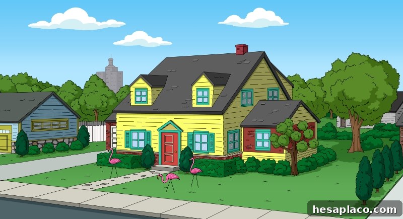 Griffin family home from Family Guy