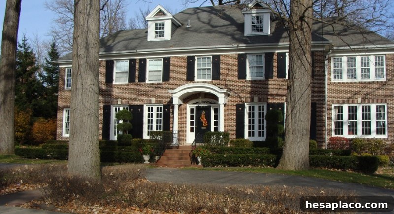 Home Alone house in Winnetka