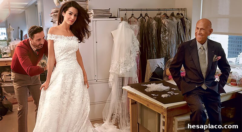 Amal Clooney wedding dress