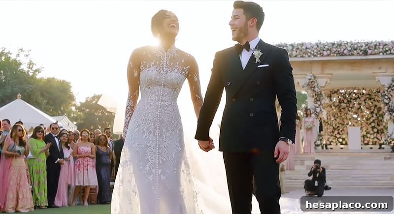 Priyanka Chopra wedding dress