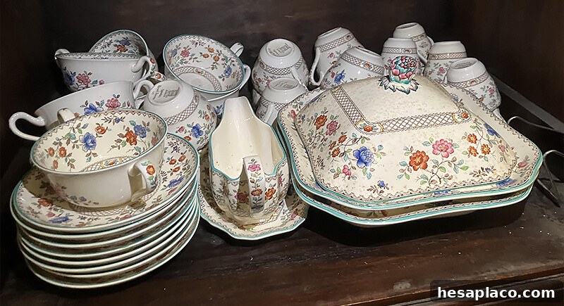 Vintage china set