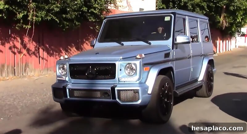 Mercedes-Benz G-Class owned by Justin Bieber