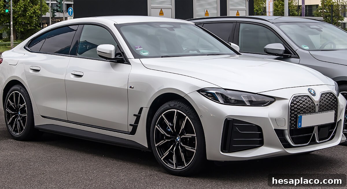 BMW i4 electric gran coupe