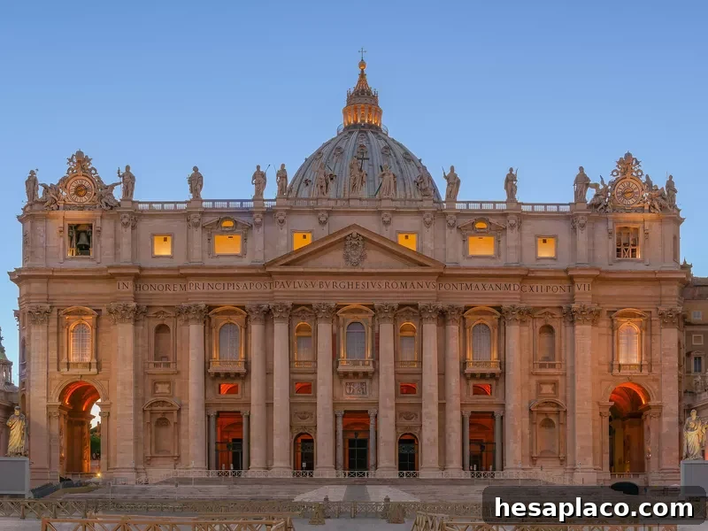 Saint Peter's Basilica in Rome