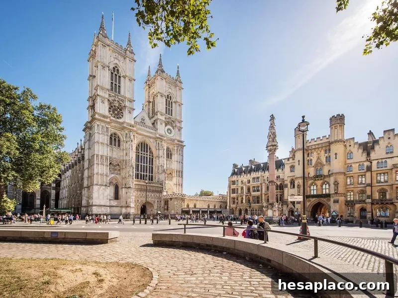 Westminster Abbey from Broad Sanctuary
