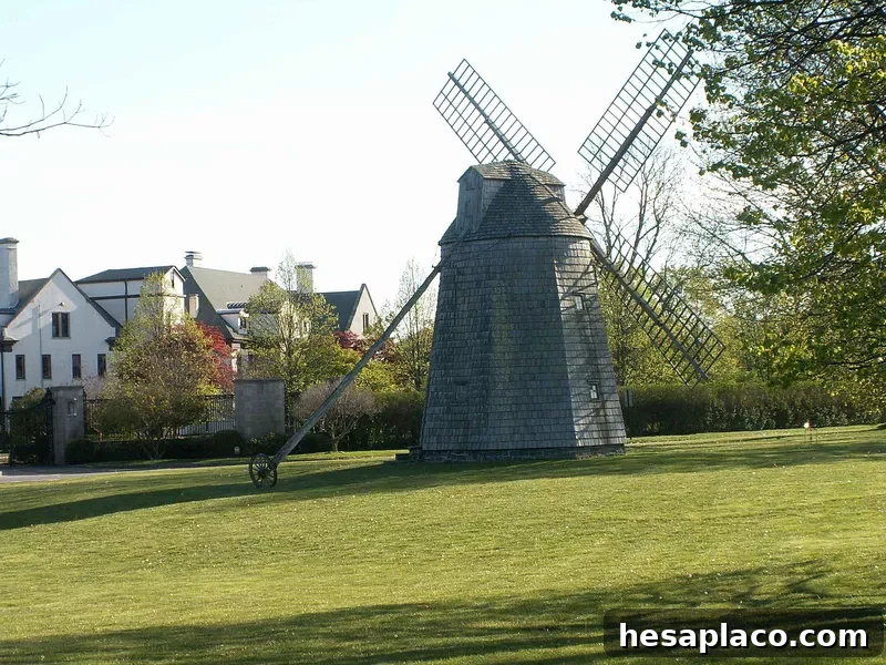 Windmill at Villa Maria Convent in Water Mill