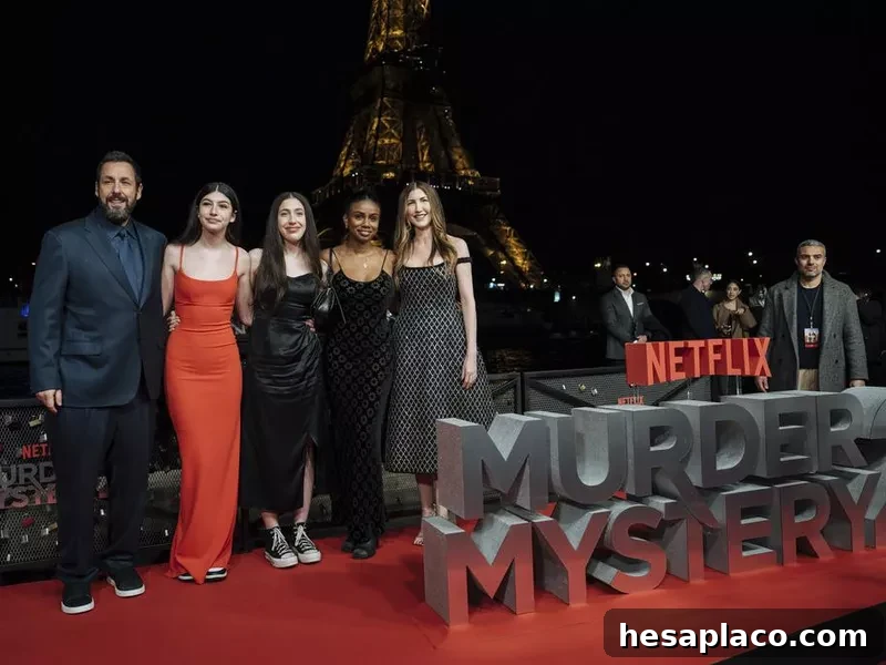 Adam Sandler at Netflix premiere