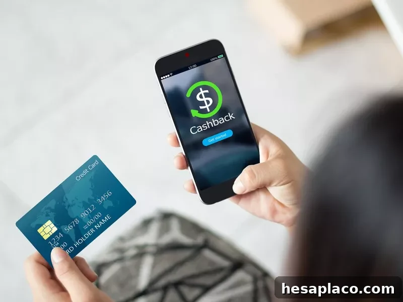 Cash back rewards