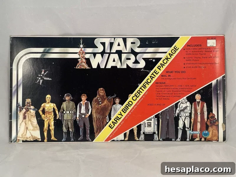 Star Wars Early Bird Certificate