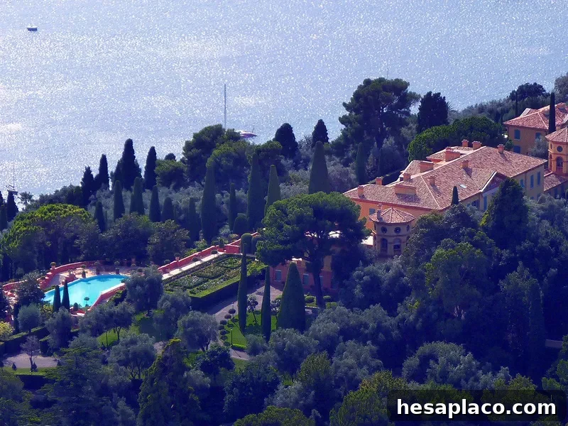 Villa La Leopolda in Villefranche-sur-Mer, French Riviera