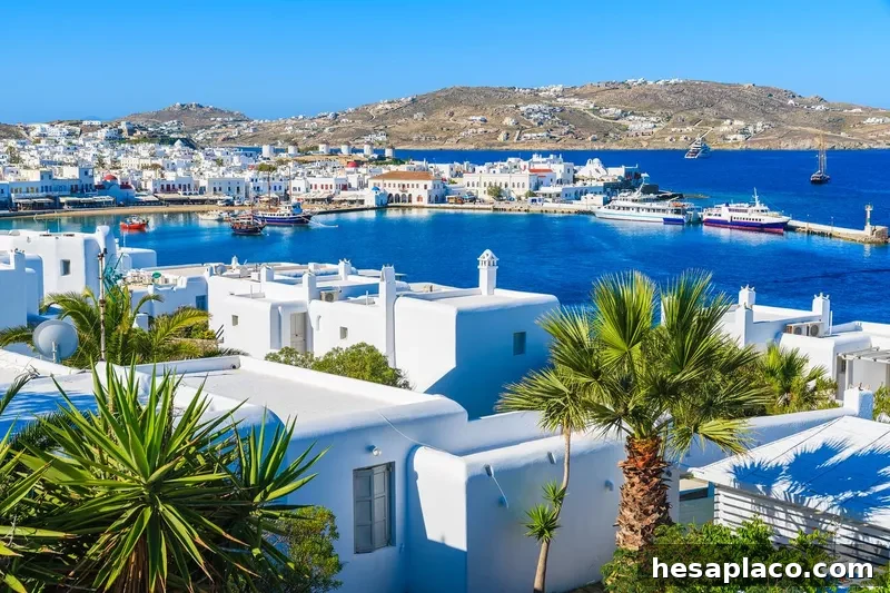 Mykonos in Greece