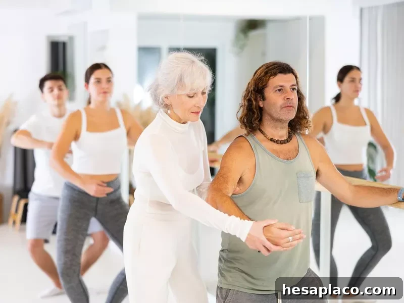 Learning ballet elements with choreographer