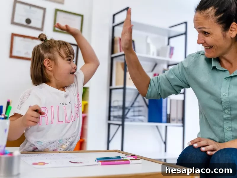 Art therapist and child