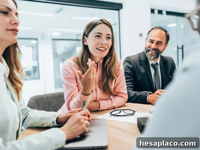 Business people meeting in modern office