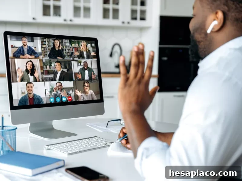 Video call, online conference