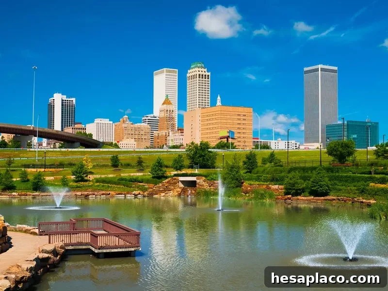 Tulsa skyline