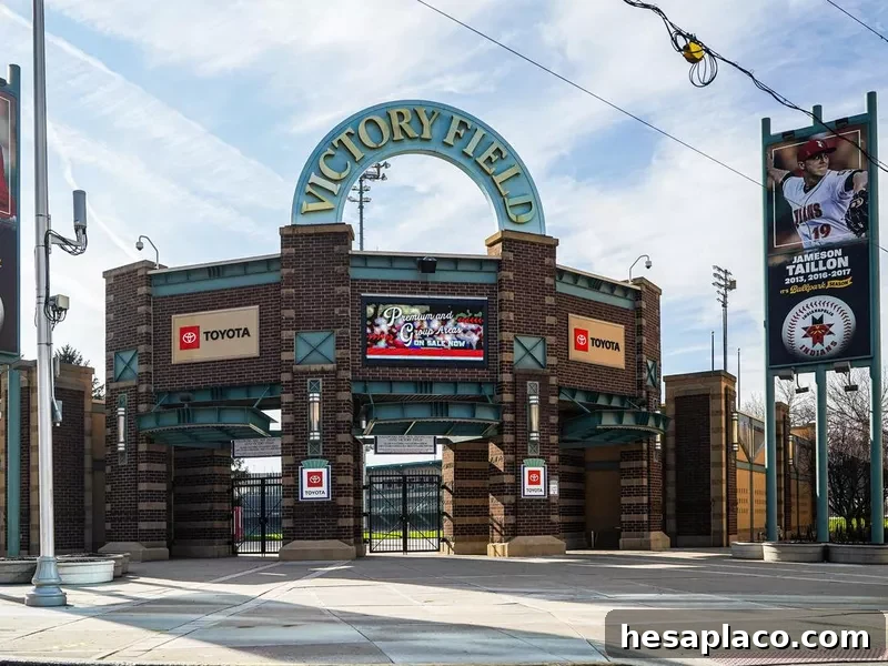 Victory Field Baseball Stadium