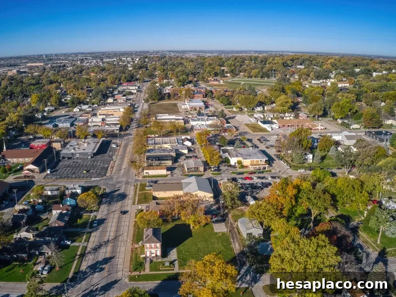 Omaha Suburb of Bellevue