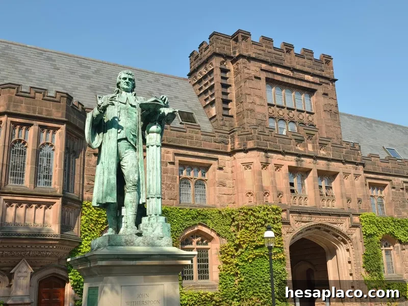East Pyne Hall in Princeton University