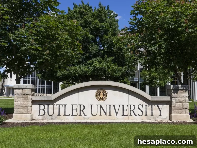 Butler University campus