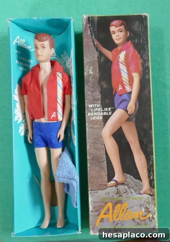 Bend Leg Allan Doll