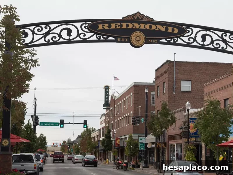Downtown Redmond Oregon