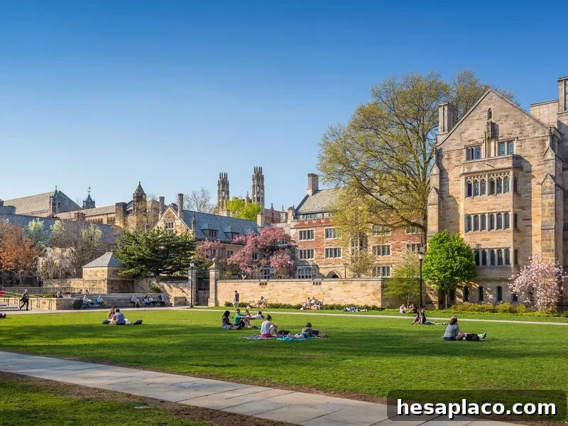 Yale University campus